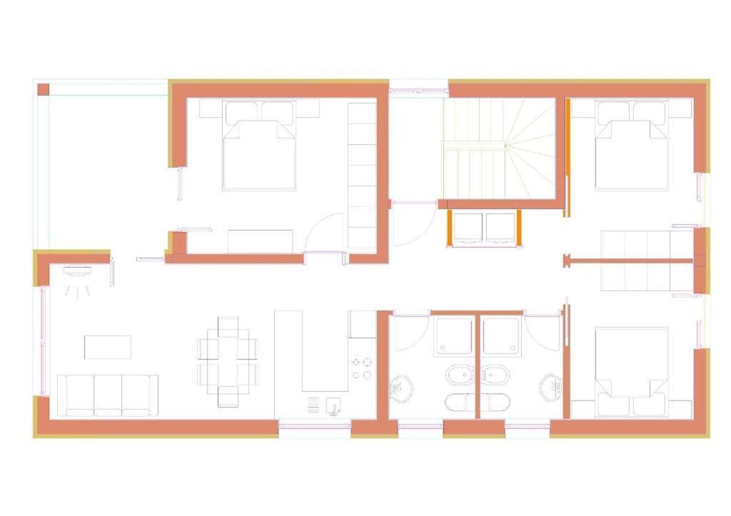 Apartment Puntamika Villa De Rosa - Ground Floor Zara Esterno foto